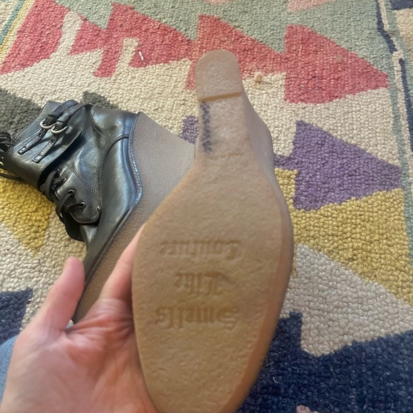 Y2k vintage Juicy Couture wedge boots - Picture 3 of 4